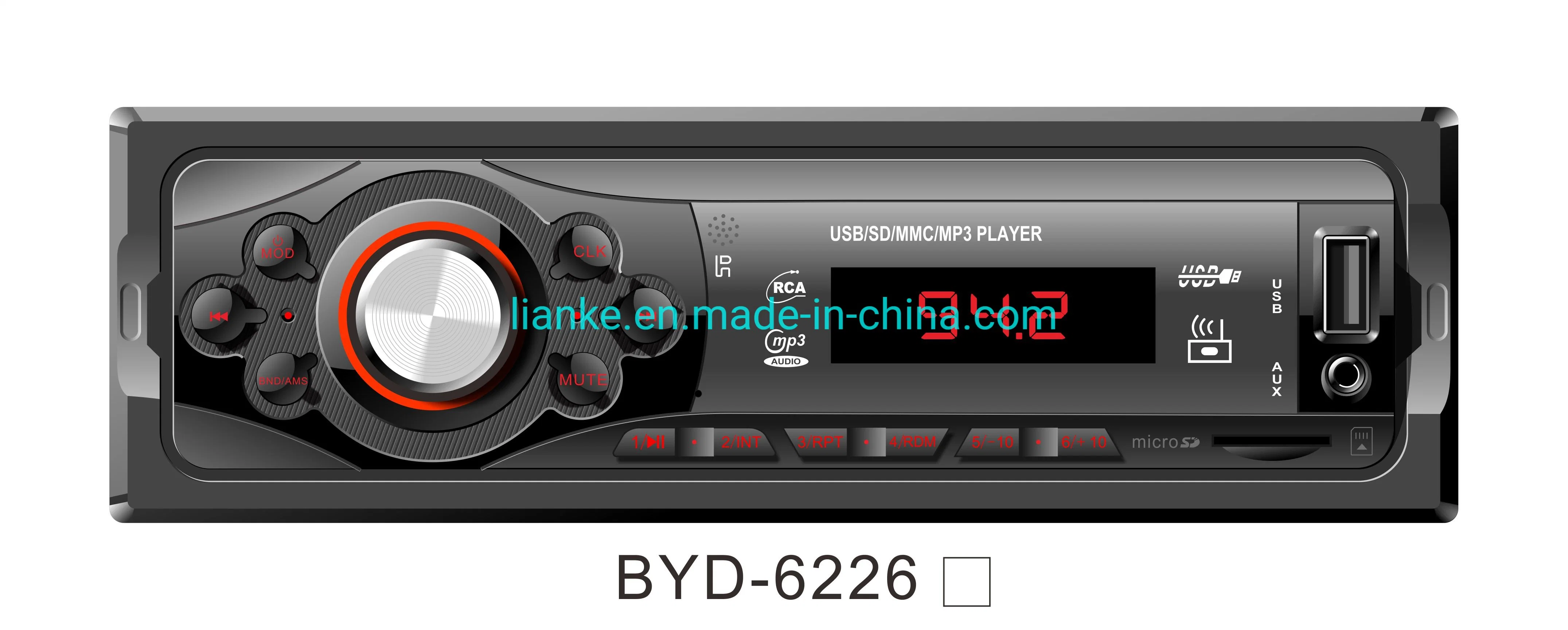 MP3-плеер MP3 с автомобильным USB и светодиодным экраном и Bluetooth