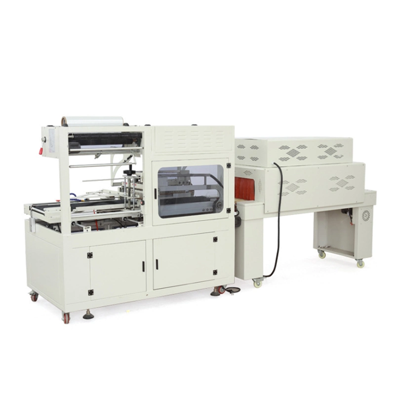 Full-Auto L Type Shrink Tunnel Sealing Cutting Packing Machine Tunnel Packaging Shrink Wrapping Machine