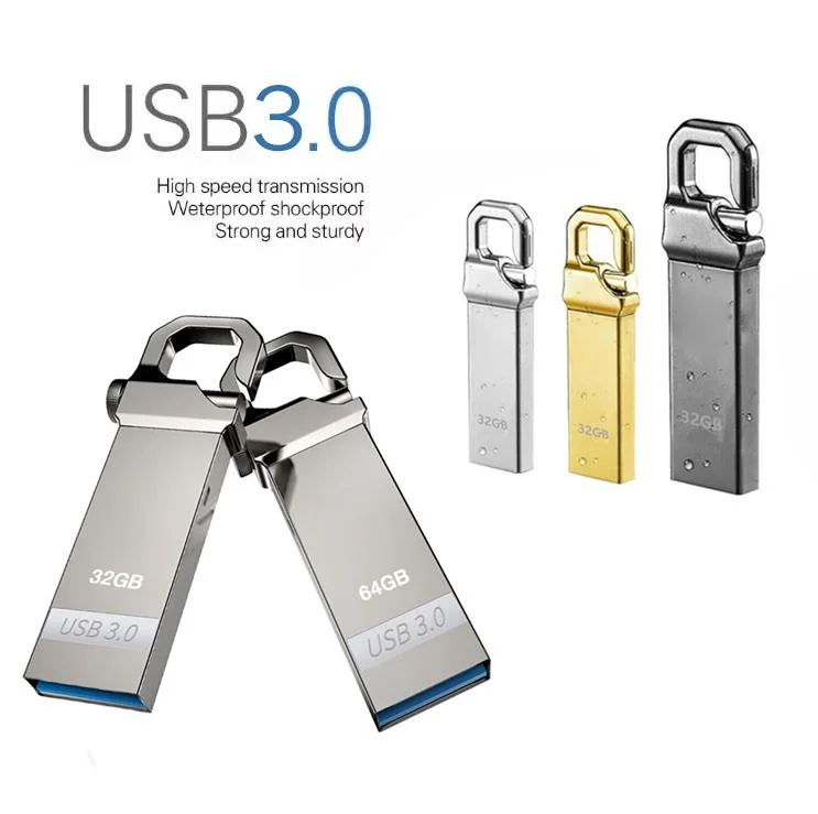 8GB 16GB 16GB 32GB 64GB 128GB Metal Pen Drive Pendrive USB Key Memory Stick USB Flash Drive