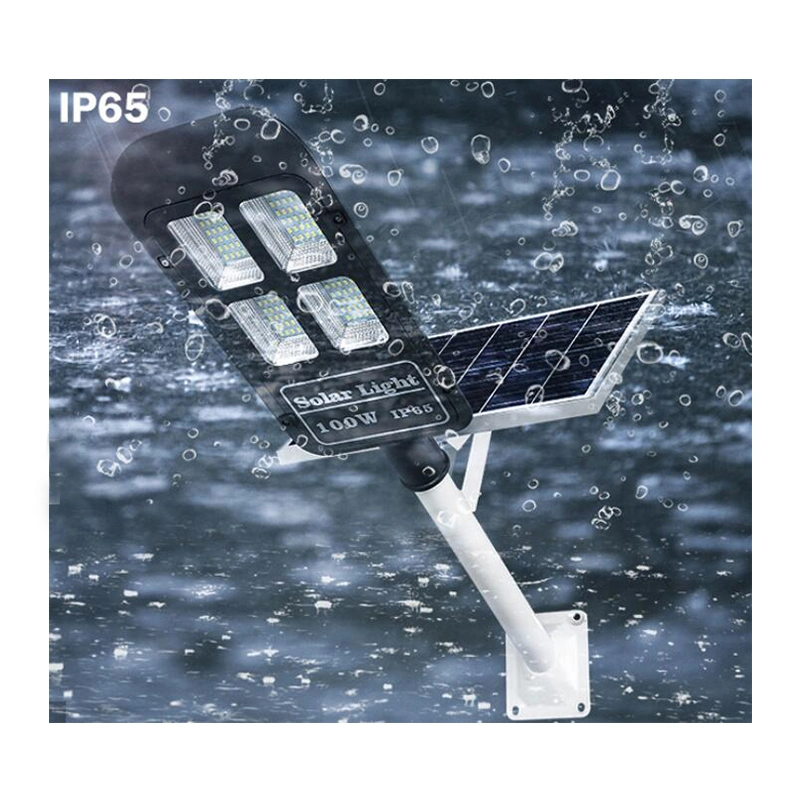 Outdoor Solar Garden Energy System Lithium Battery Separated Street Light Lamp Lights Lighting Decoration Saving Power Home Products Street Sensor Lamps