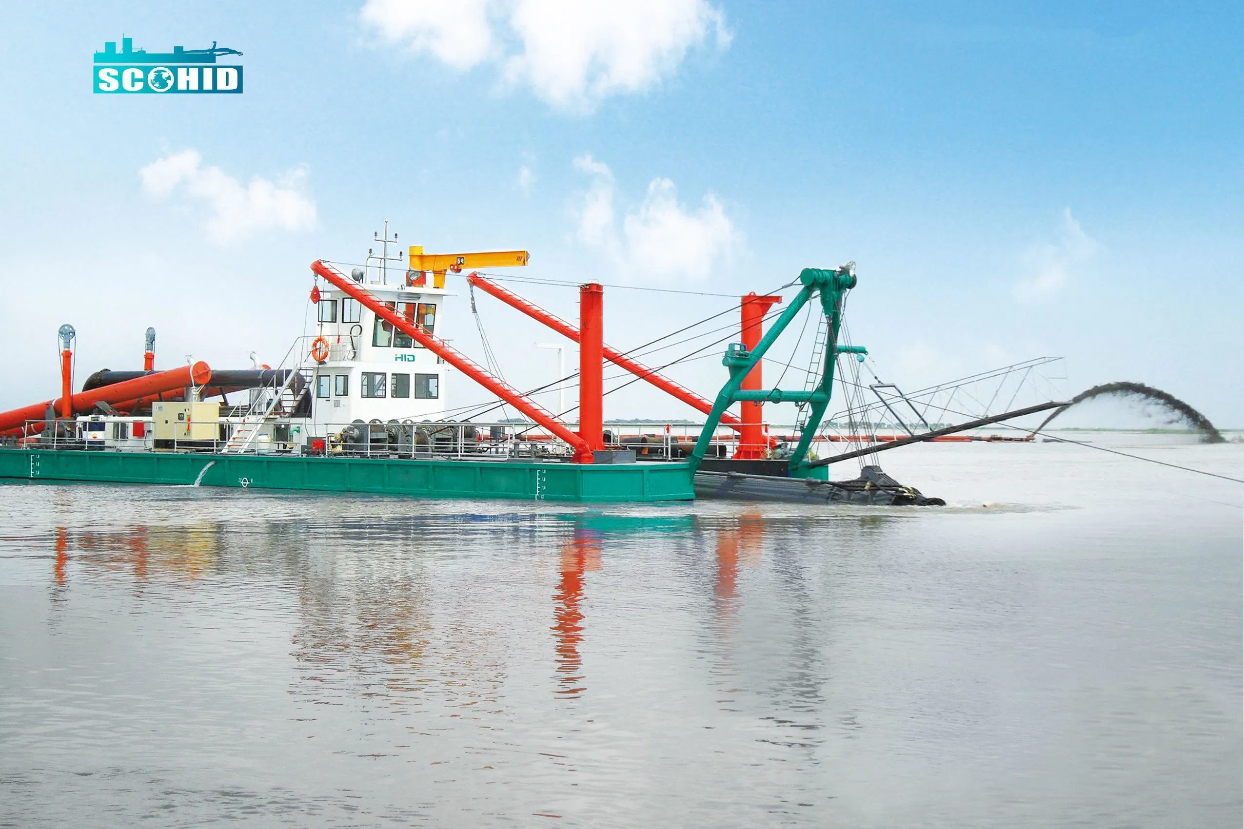 Detachable Convenient Loading and Unloading Sand Dredger 4500m3/H Cutter Suction Dredger Ship/ Vessel/ Boat/ Mining Marine Equipment