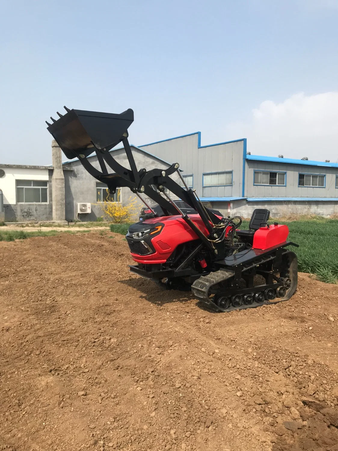 Sprayers Agricultural Mini Crawler Tractor