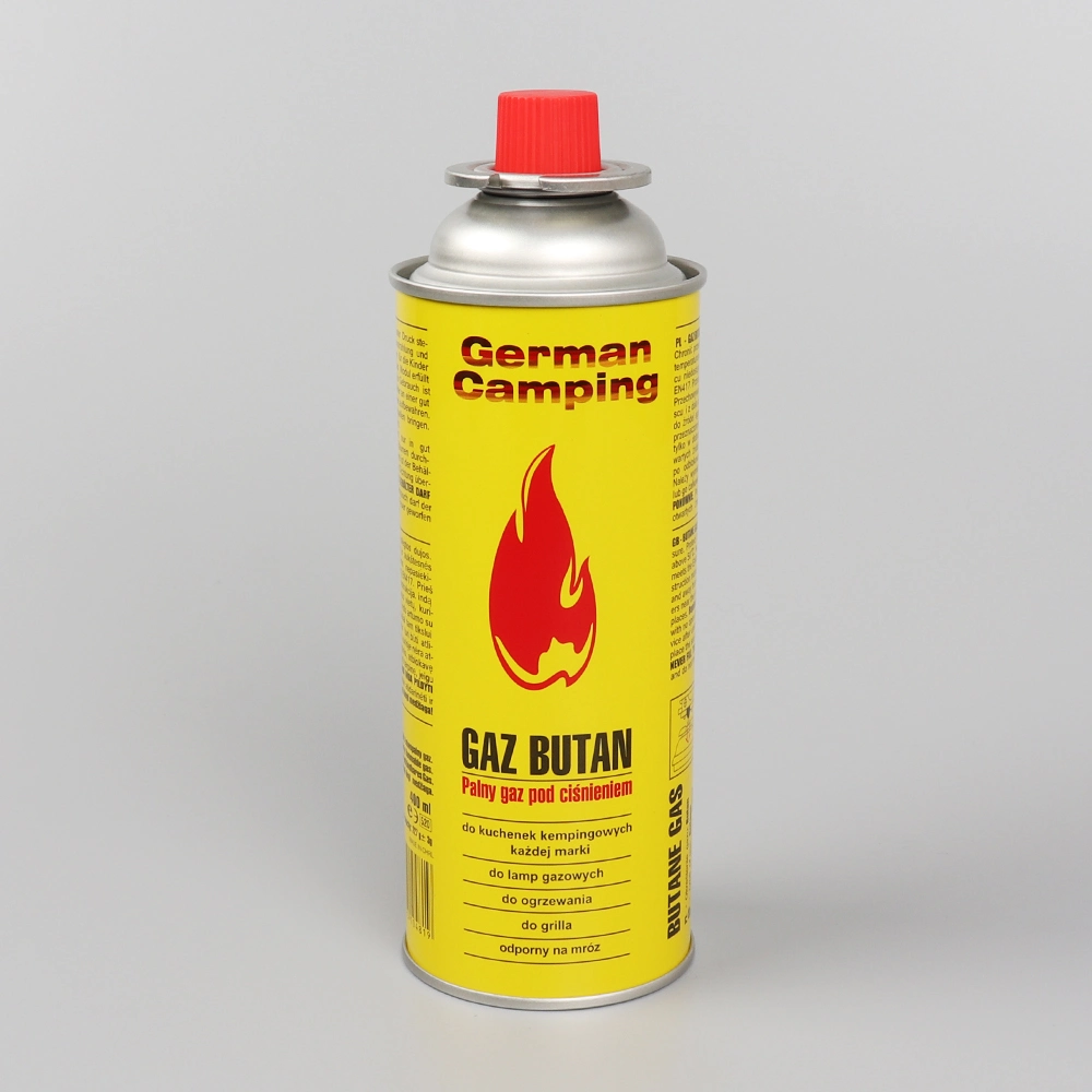 Hot Sale Butane Gas with Custom Logo for Camping Usage