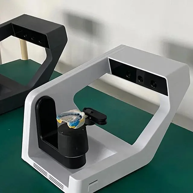 Fast Speed Blue Light Digital Desktop Dental 3D Lab Scanner CAD Cam