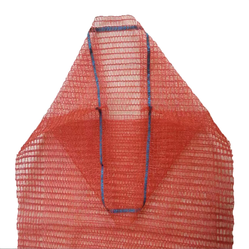 PE Potato HDPE Knitted Single Net Fruit Raschel Mesh Bag