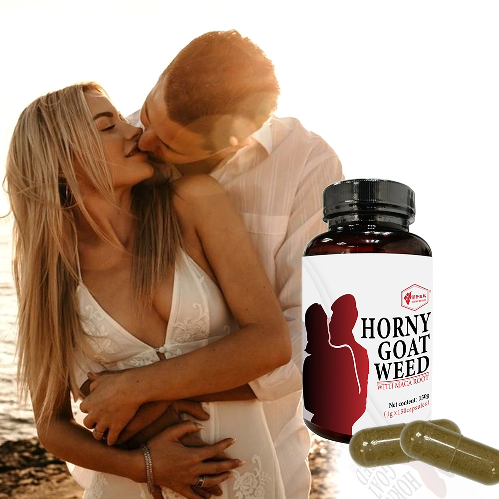 Health Food Enhancement Horny Goat Weed with Maca Root Capsules