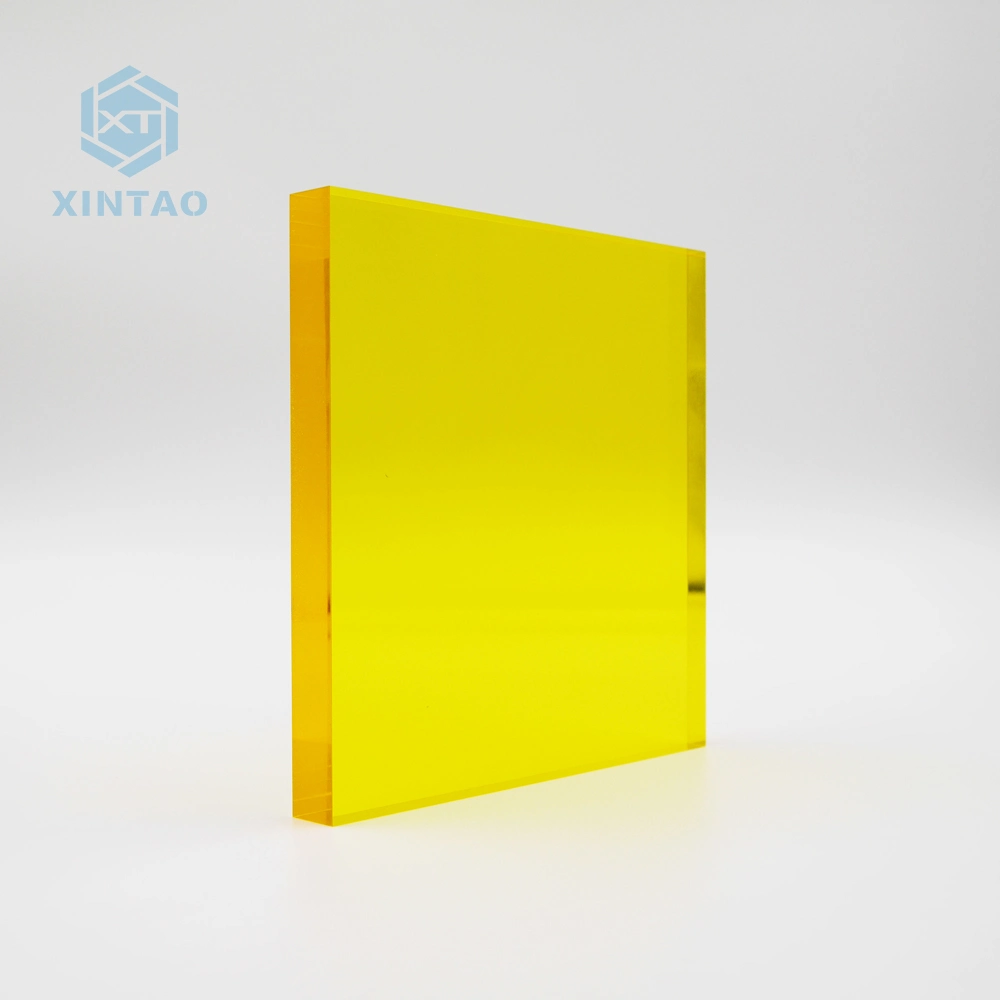 Cast Acrylic Sheet PMMA Plate Plastic Board Advertisement Box Construction Fixed Material