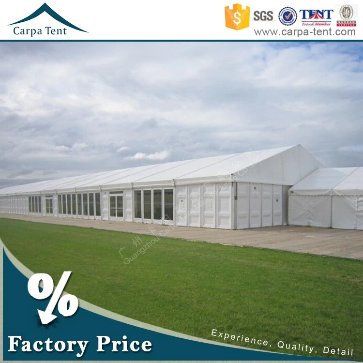 Modular and Movable Design Large Trade Show Tent Big Exhibition Tent with Solid ABS Panel Walls