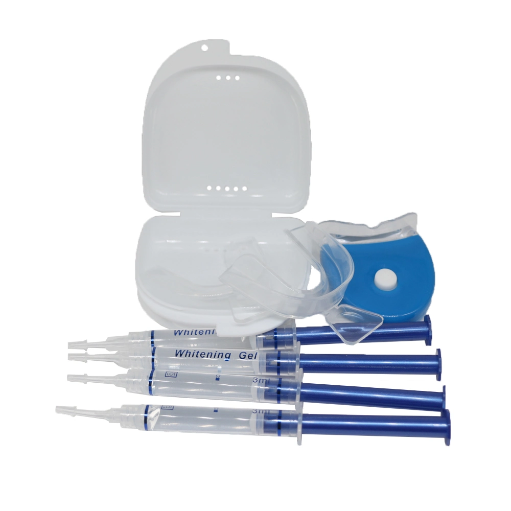 Grossista Dental at Home Teeth Whitening Kit dentes profissionais Kit de LED de branqueamento com luz LED