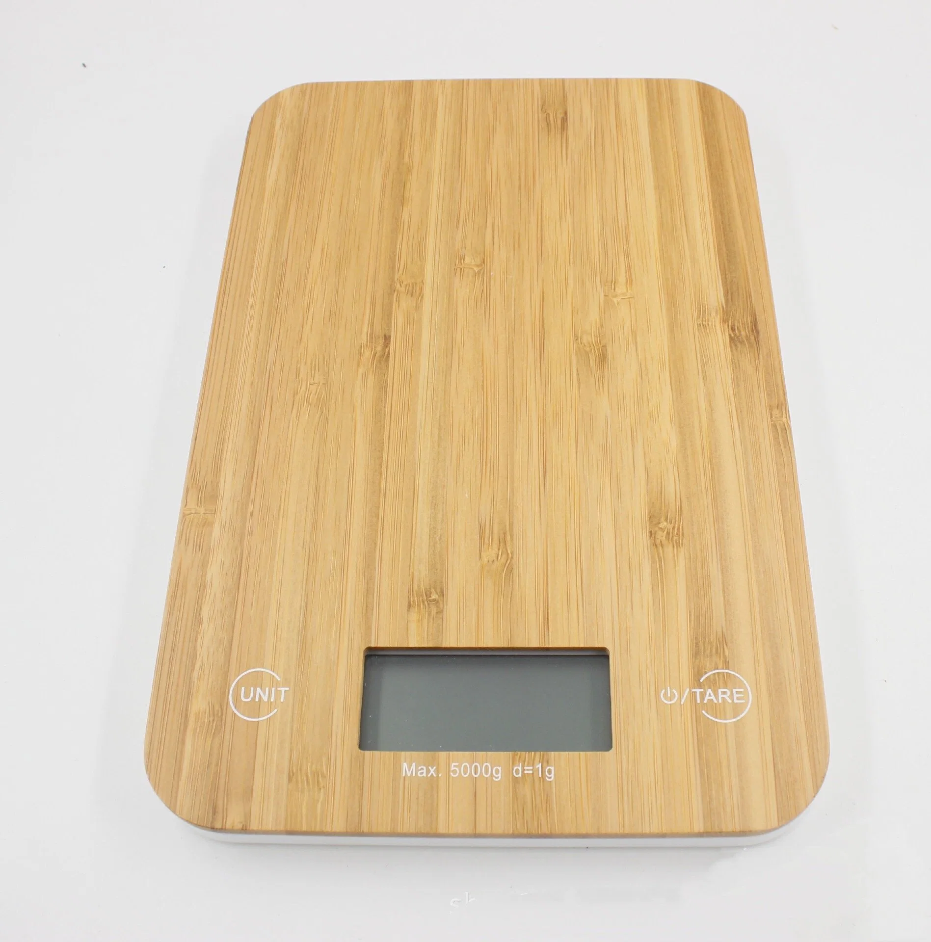 Smart Cooking Digital Tool Bamboo Weighing Scale Food Kitchen Scale