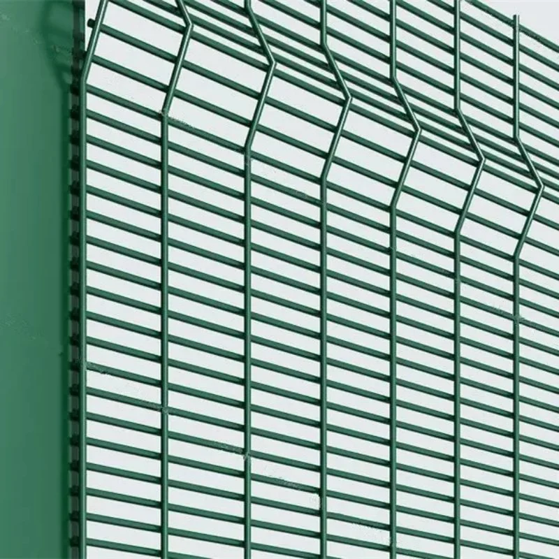 Powder Coated Security Fence Clear View 358 Anti-Climb Fence Panel