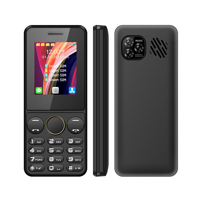 S73 2.2 Inch 1800mAh Keypad 4 SIM Card 2g Feature Mobile Phone