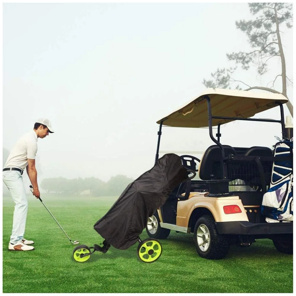 Impermeable Bolsa de golf Protección de la capucha Carro de golf cubierta impermeable exterior Deportes Wyz20604