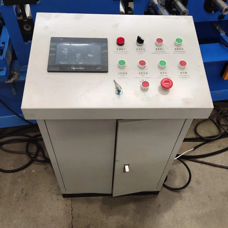 Cz Pfette Roll Formmaschine mit Servo Motor Power und Getriebe