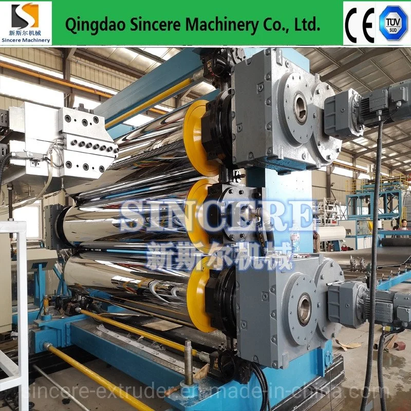 Plastic Car Liner Extrusion Production Line, PE/PP/ABS Chemical Anti-Corrosion Container Lining Plate Extruding Production Machine