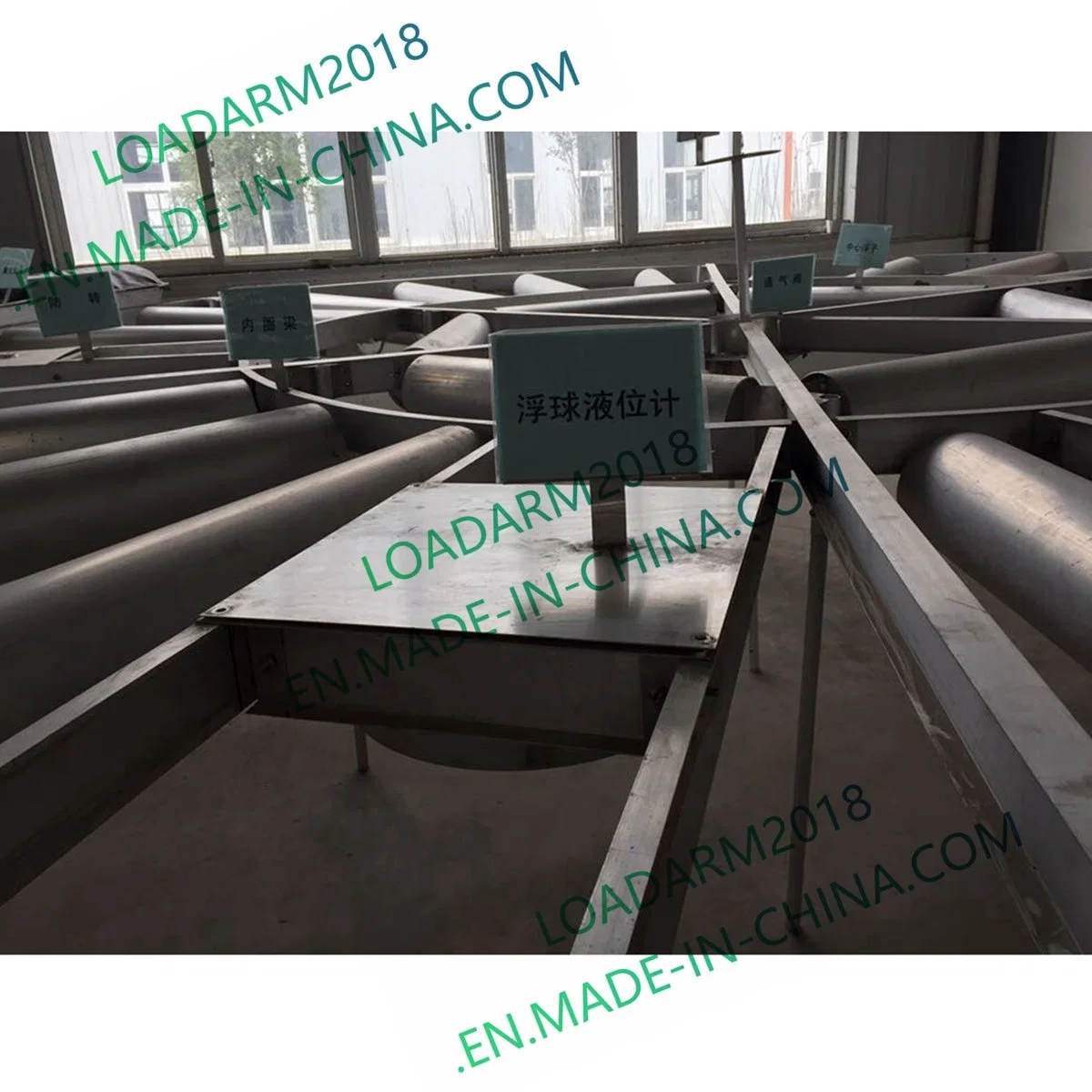 Chemical Storage Equipment API650 Hexagon Aluminum Internal Floating Roof