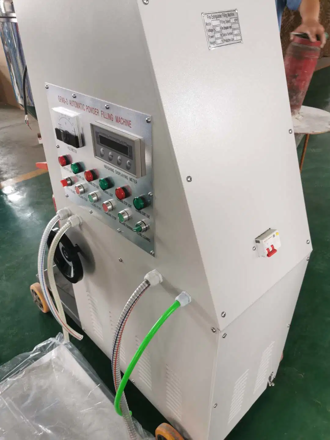 Gmf 8-2 Gmf16-1 Dry Powder Filling Machine for 1-12kg Fire Extinguisher