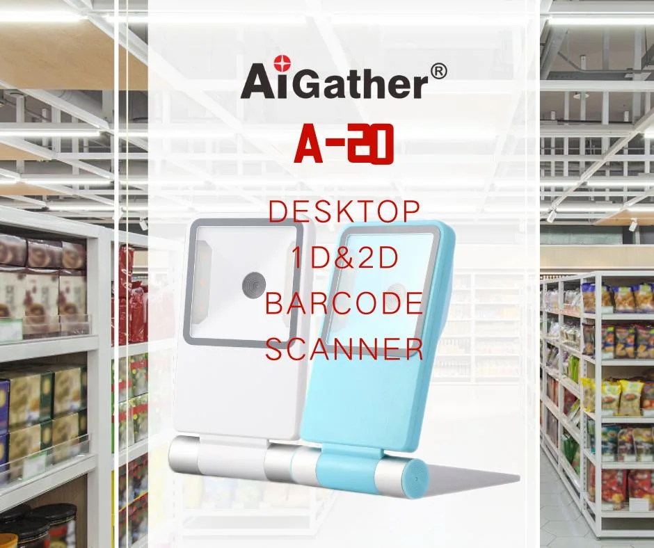 Un sistema POS-20 de Aigather Handware escáner de códigos de barras 2D en el precio de fábrica