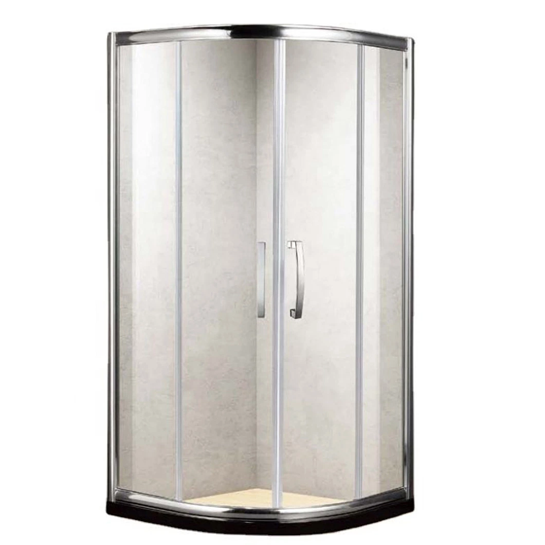 Qian Yan Frameless Glass China Al Material Luxury Standing Shower Cabin Suppliers Sample Available Save Space High-End Aluminum Steam Shower