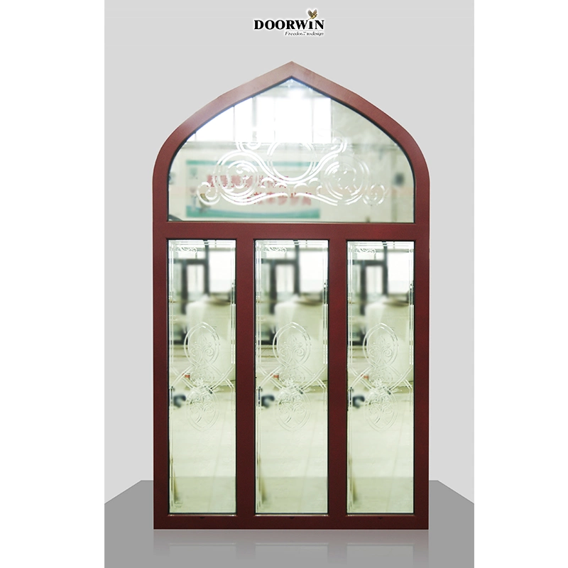 Dw-Casement Wood Aluminum Soundproof Wholesale/Supplier Used Garage Doors Fix Window