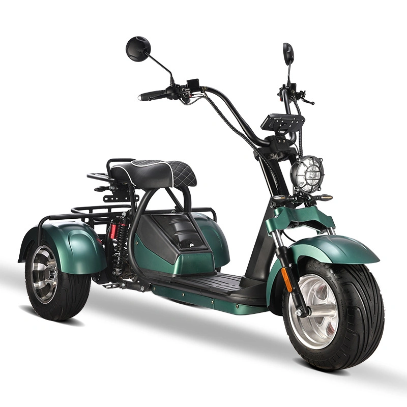 Elektro City Bike Scooter 2 * 60V 20ah Batterie Elektro-Scooter Motorrad 3 Rad Elektro Dreirad Chopper E Scooter