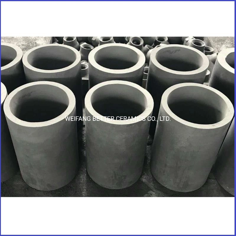 Silicon Carbide Ceramic Tube Liner with Sisic lined Steel Pipe Liner