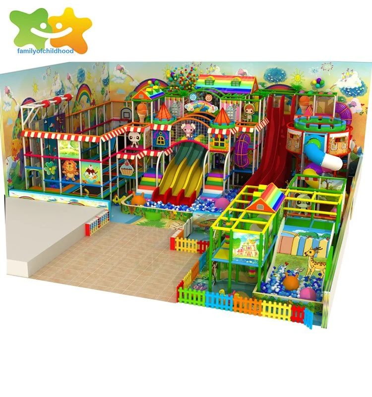 preço de fábrica do parque de diversões para crianças multifuncional crianças Soft Play Toys utilizados equipamentos de playground coberto