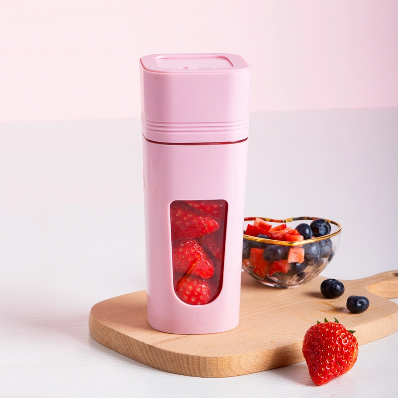 Small Appliances New Juicer for Home Use, Portable Mini Electric Juicing Cup, Rechargeable Fruit Juice Machine 02