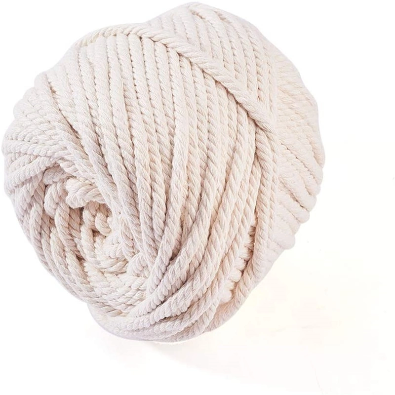 2mm 3mm 4mm 6mm High quality/High cost performance  High Strength Packing DIY Cotton Rope