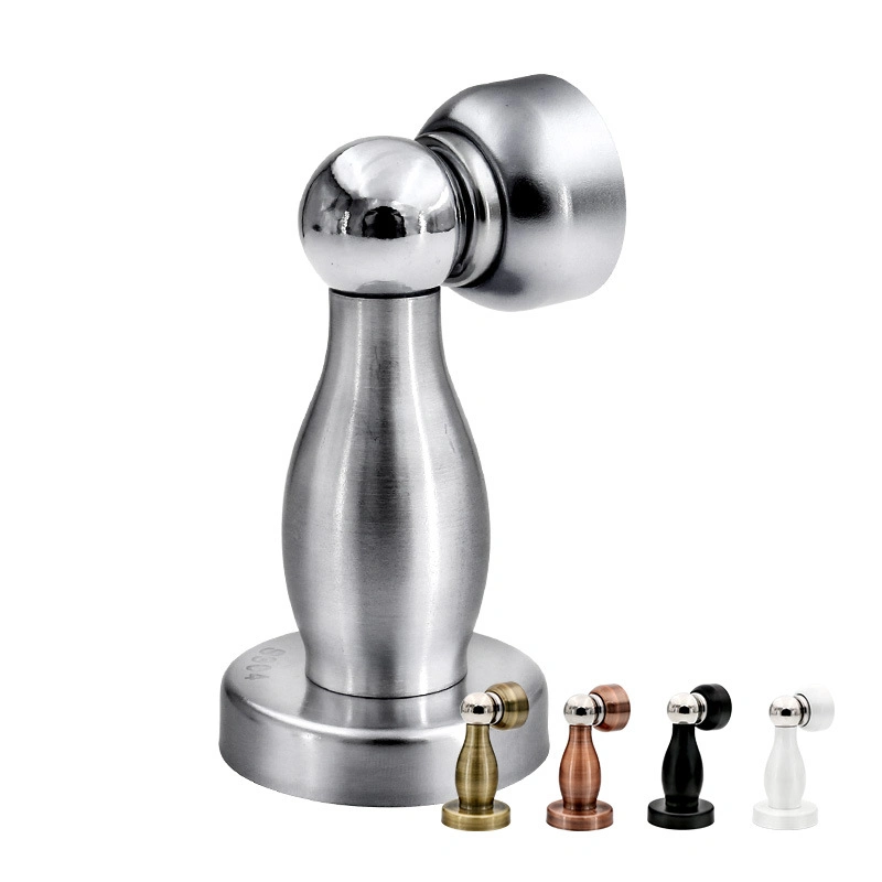 Bathroom Anti-Collision Thickened Stainless Steel Door Draft Stopper Strong Magnetism Door Stopper