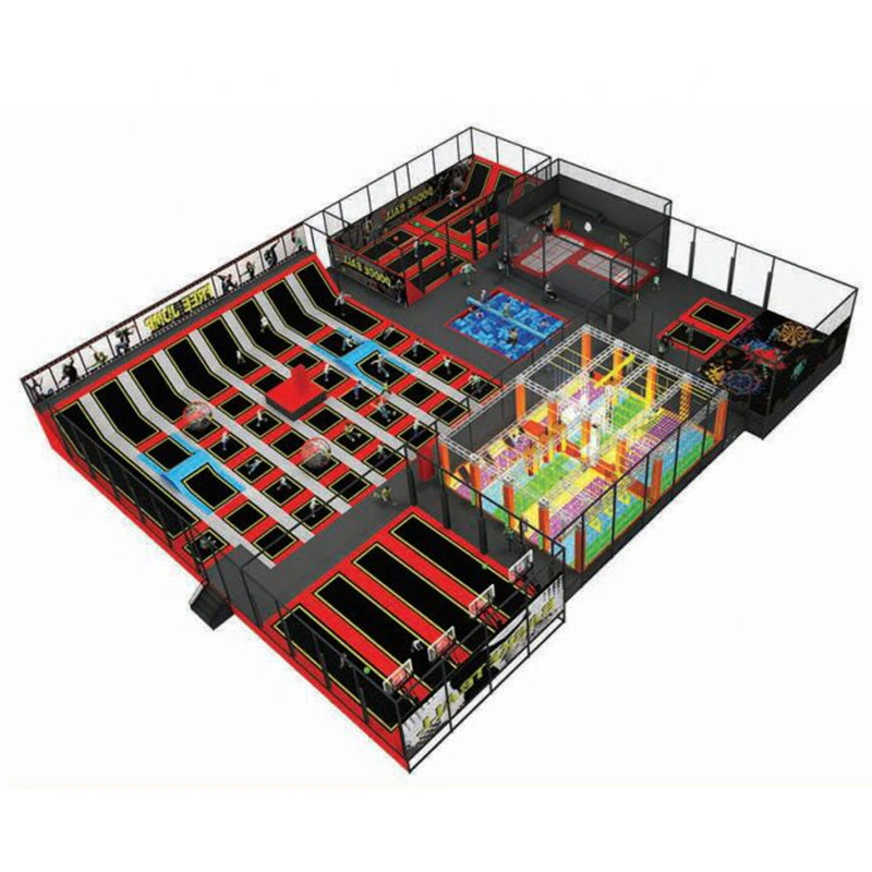 Cheer Amusement Mega Adventure Parks solution de Trampoline Park