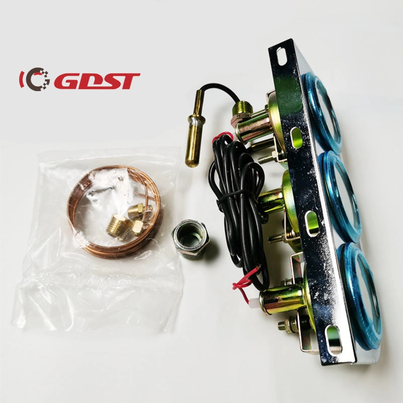 GDST hohe Qualität guter Preis Wassertemperatur Motor Temp Volt Messgerät Trio Messgerät