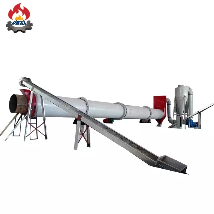 5000 Kg/H Air Flow Pipe Grass Peanut Shell Wood Chips Shaving Sawdust Dryer for Sawdust