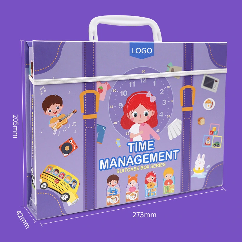 Childhood Educational Toys Time Self-Management Puzzle for Kids Educational