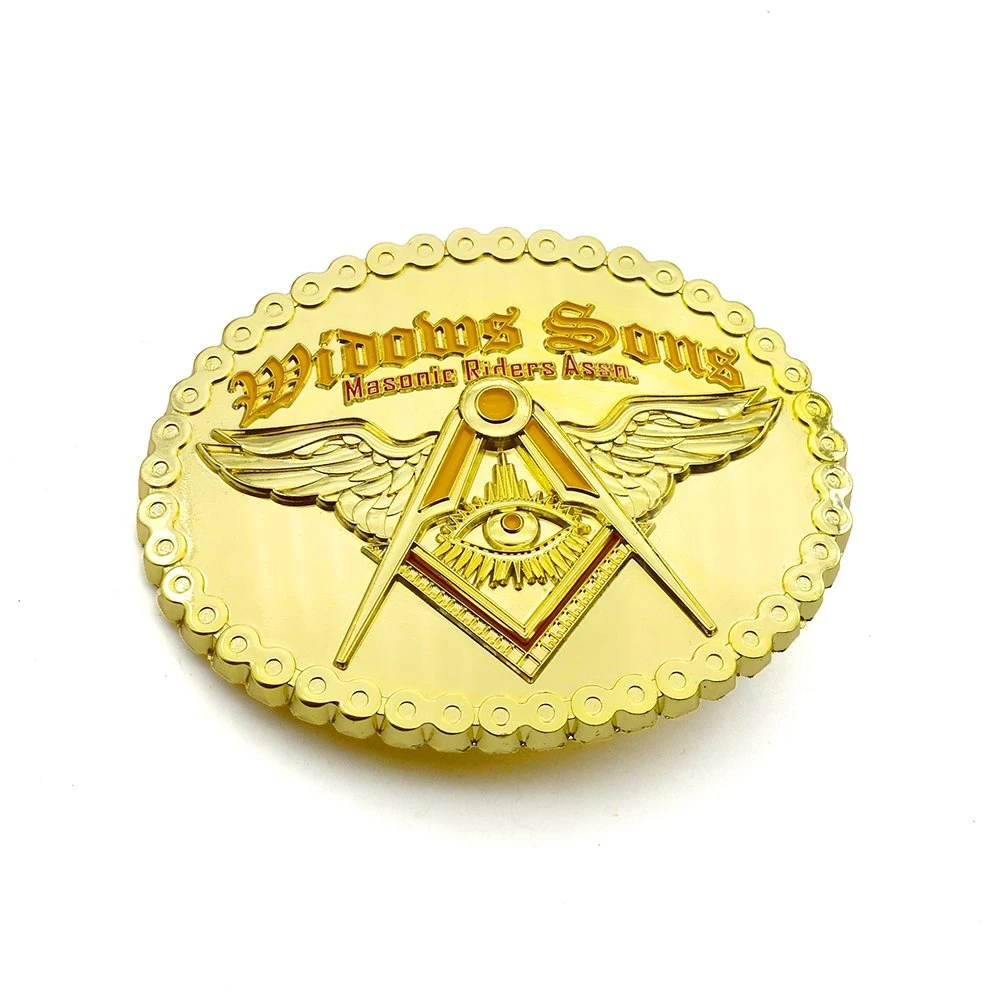 American and European Fashion Custom Masonic Metal Belt Buckle Professional Manufacturer