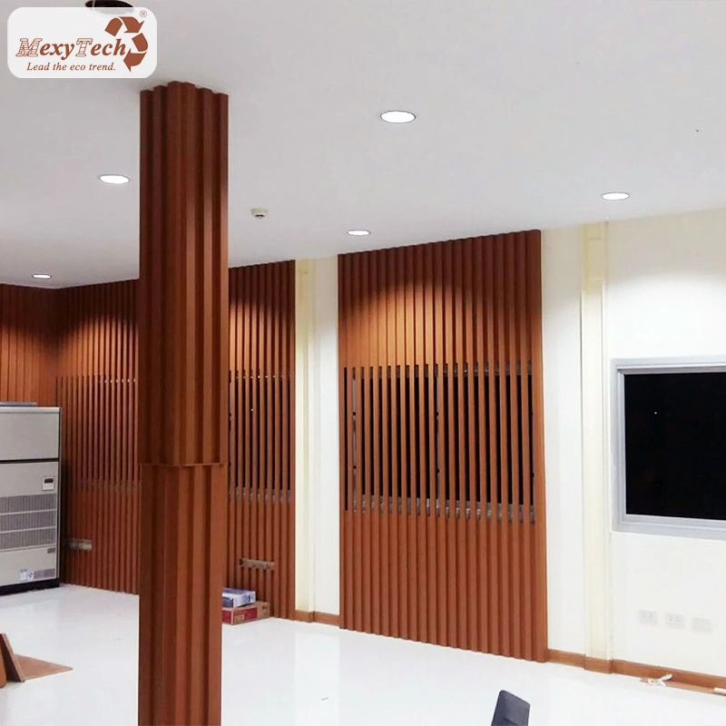 Indoor PVC Wall Panel Soundproof Cheap Wall Caldding 159*10mm Noise Barrier China Supplier