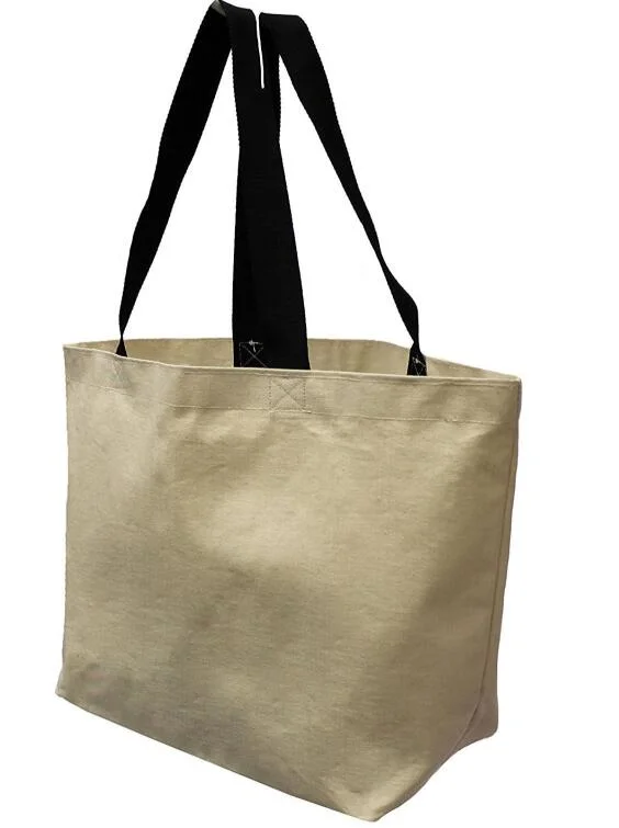 Custom Size Printing Recycled Shopping Cotton Canvas Tote Bag