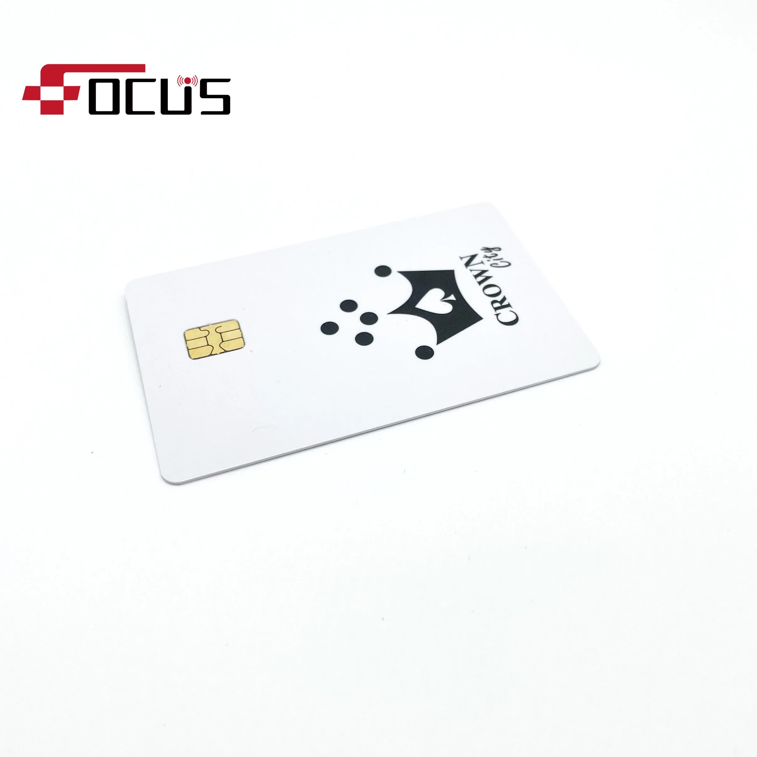 ISO Custom Logo Printed Cr80 Atmel Sle4428/5528 Chip Contact IC Card