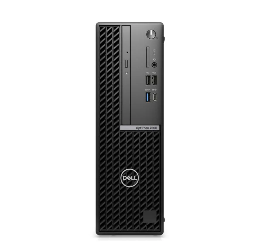 كمبيوتر سطح المكتب طراز OptiPlex 7000sff من Dell ذو التصميم صغير الحجم من أجل الأعمال