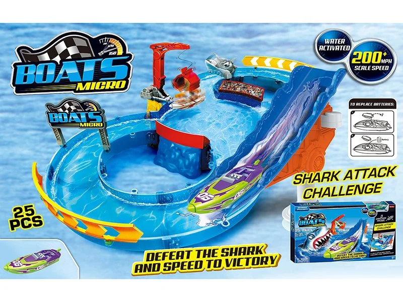 Electric Toy Ship B/O Boat Water Track