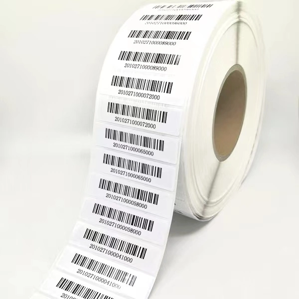 Gestão de armazéns de vestuário etiquetas autocolantes inteligentes etiquetas de etiquetas RFID vestuário do sistema Etiqueta de papel