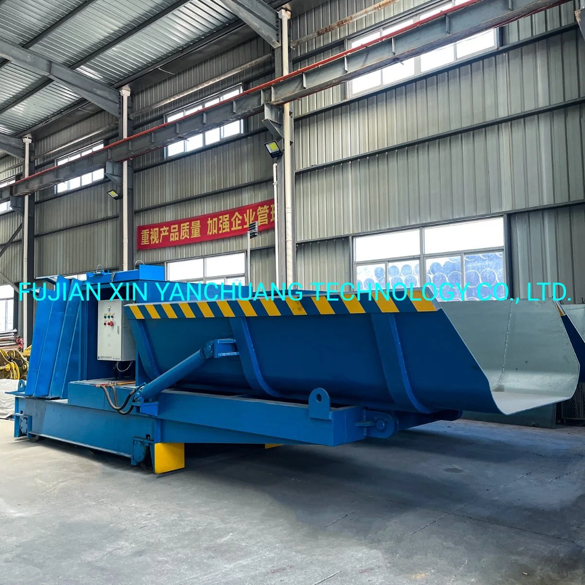 Induction Furnace Steelmaking Scrap Steel Charger Trolley