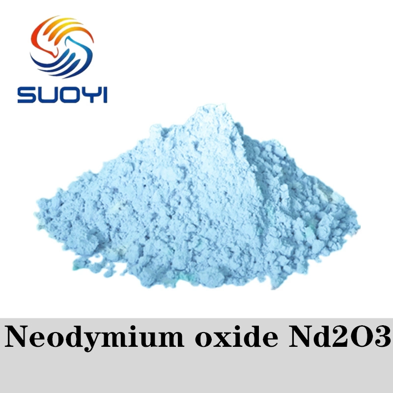 High Purity 99.99% Neodymium Oxide ND2o3 Blue Powder with Low Price