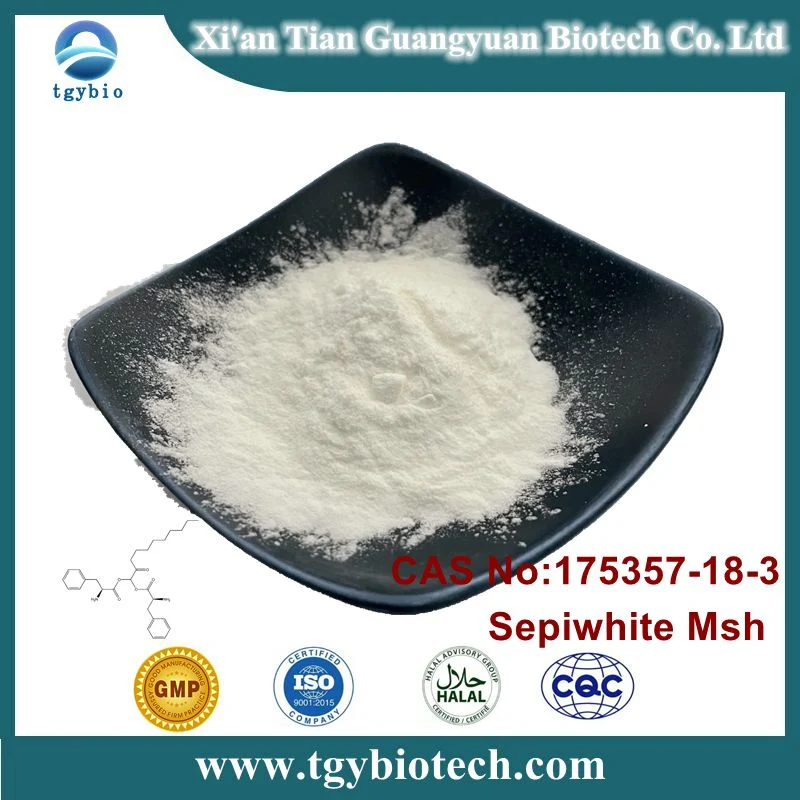 Skin Whitening Cosmetic Grade Undecylenoy Phenylalanine/ Sepiwhite Msh Powder CAS 175357-18-3