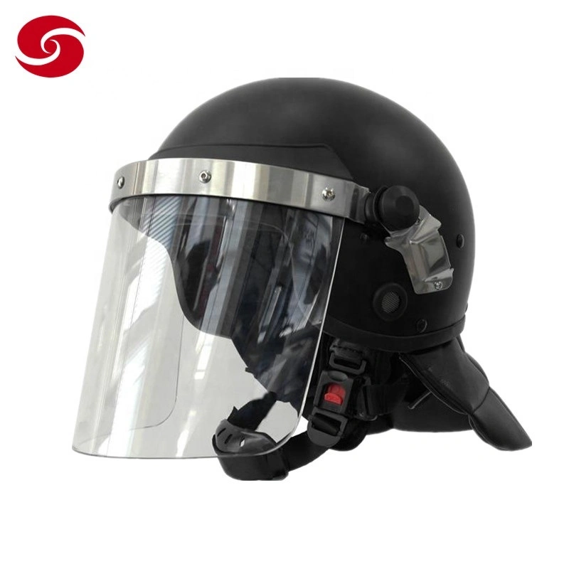 Hot Sale Military Helmet with Visor Riot Police Anti Riot Helmet