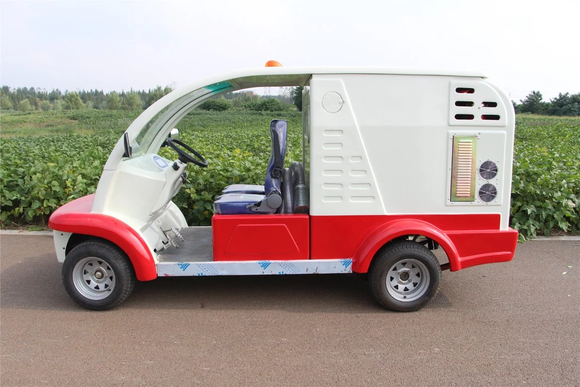 Camion de lutte contre les incendies électrique à haute tension Koala Model pour le nettoyage des routes.