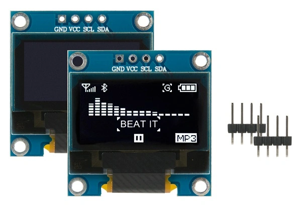 1.3-pulgadas mini multifunción módulo OLED Resolución 128x64 para fines médicos y otros usos