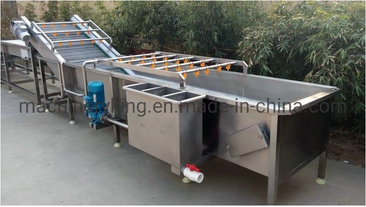 Industrial Fresh Vegetable Fruits Cleaning Processing Machinery