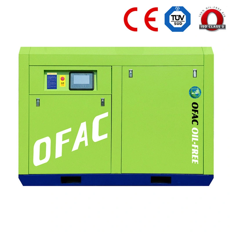 Oil-Free Integrated High Efficiency Screw and Piston Air Compressor Industrial Compressor Oil Less 6/8/10/12/16m^3/Min 40 Bar