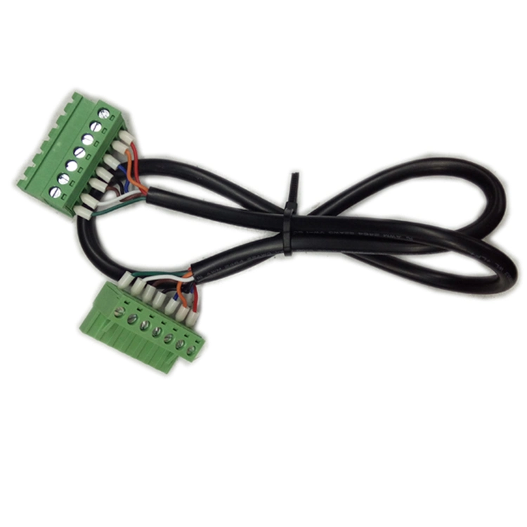 Medical Equipment Wiring Harness 5.08mm Wire Assembly ECU Green Terminal Plug Cable De Diagnosis